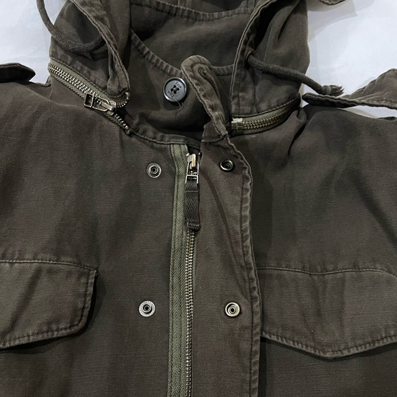 TNA Aritzia Green Coat - Picture 4 of 7